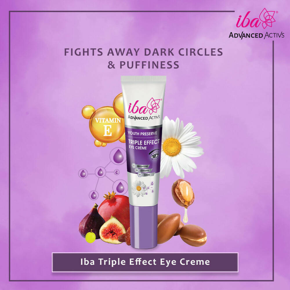 Iba Advanced Activs Youth Preserve Triple Effect Eye Cream | Grocsy