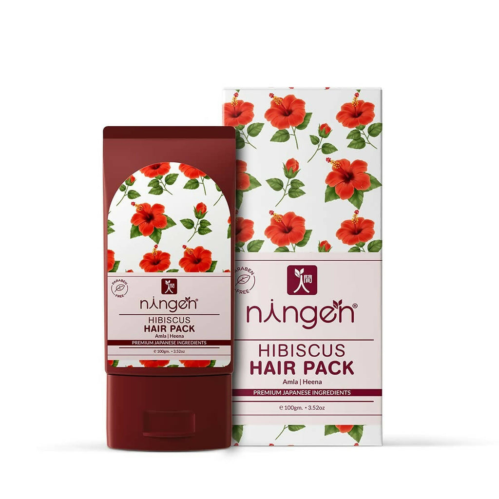 Ningen Hibiscus Hair Pack | Grocsy
