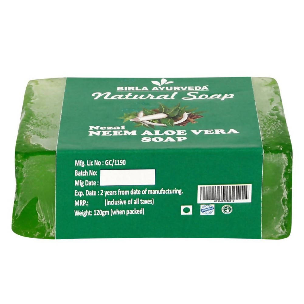 Birla Ayurveda Neem Aloe Vera Soap | Grocsy