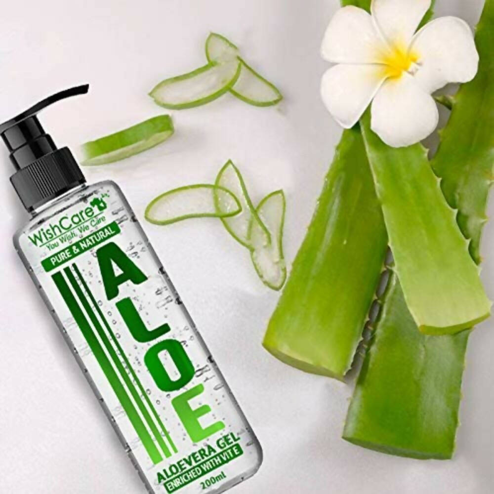 Wishcare Pure & Natural Aloe Vera Gel | Grocsy