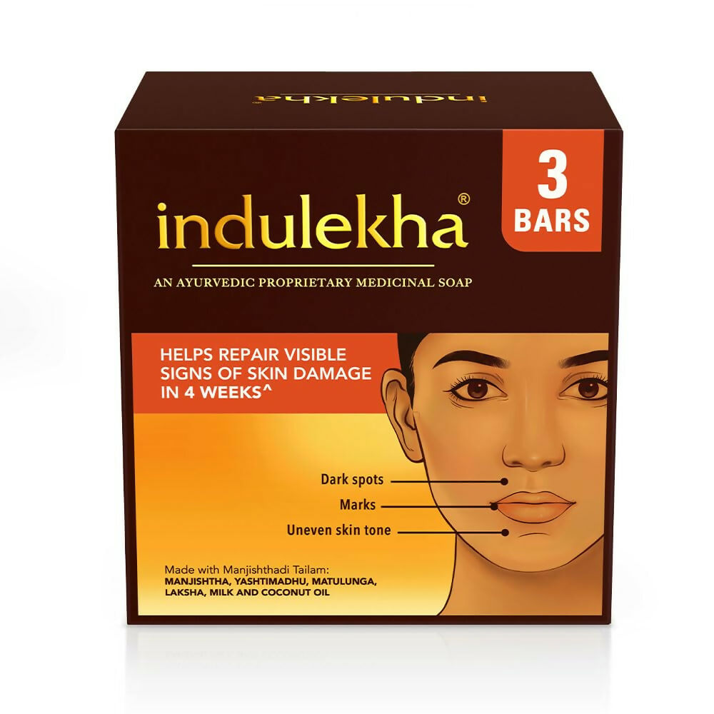 Indulekha Ayurvedic Proprietary Medicinal Soap | Grocsy