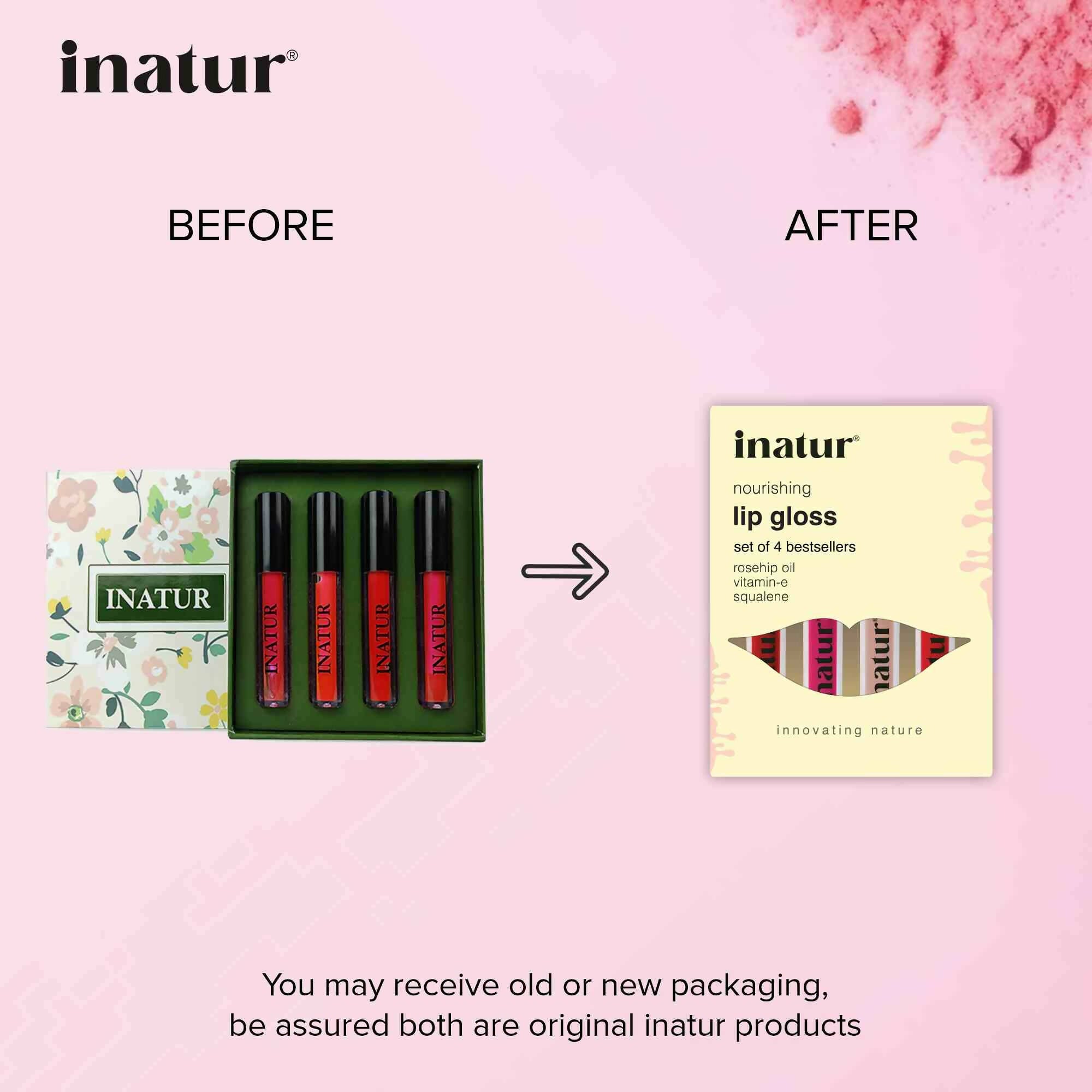 Inatur Lip Gloss Gift Box | Grocsy
