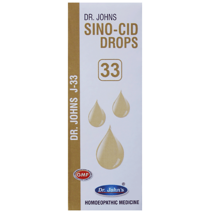 Dr. Johns J-33 Sinus Drops | Grocsy
