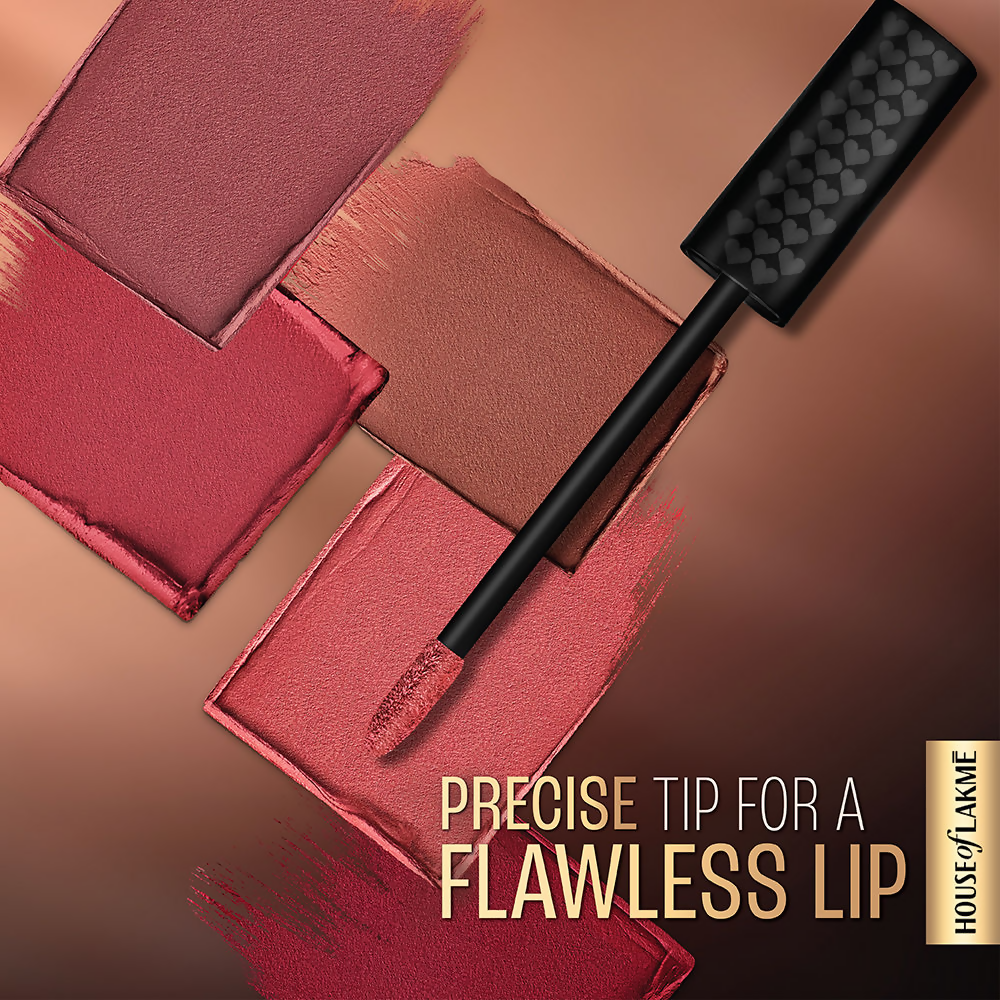 Lakme Xtraordin-Airy Velvet Matte Lip Mousse - Lets Talk Nude | Grocsy