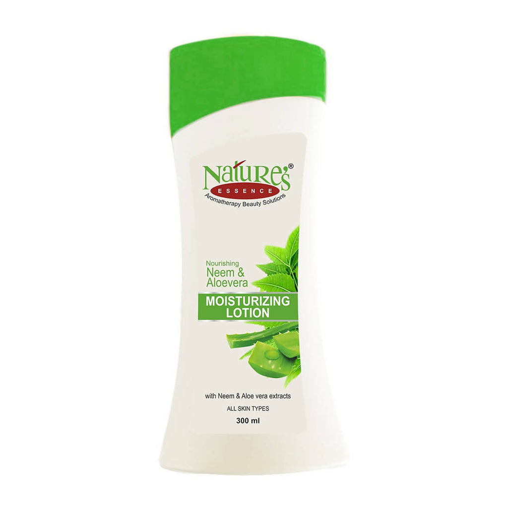 Nature's Essence Neem & Aloevera Moisturizing Lotion | Grocsy