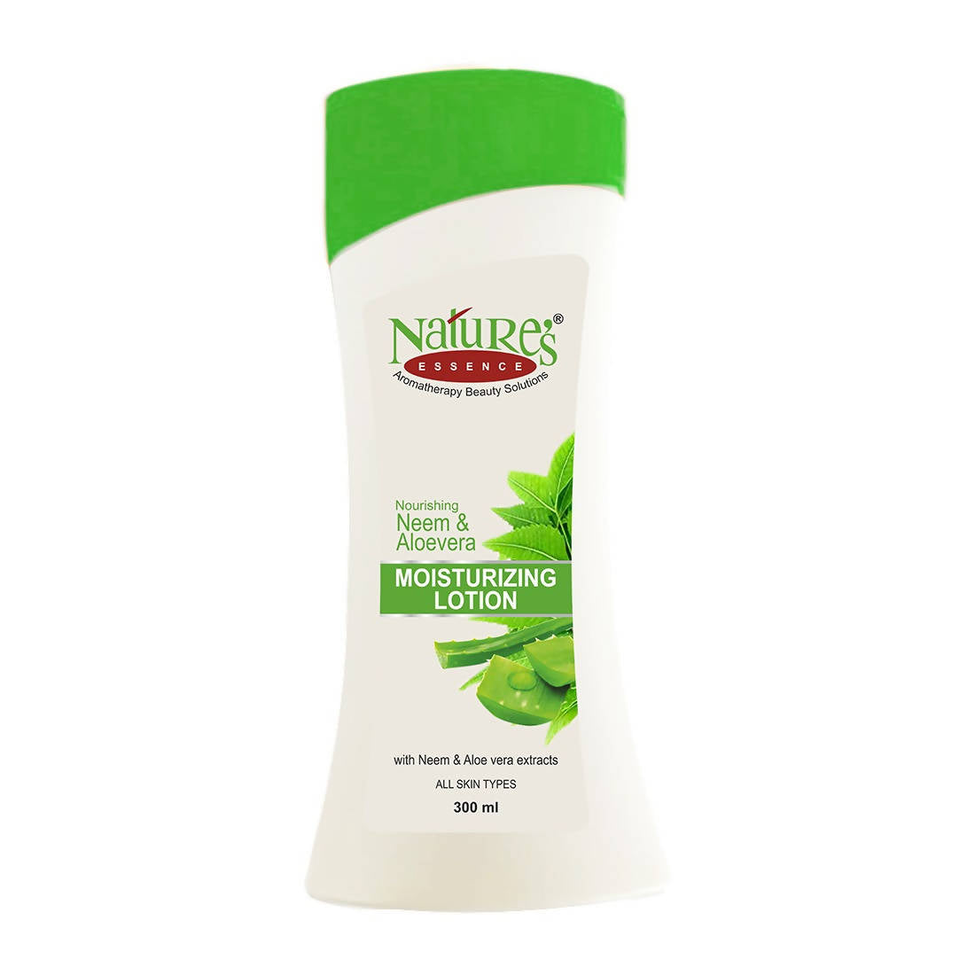 Nature's Essence Neem & Aloevera Moisturizing Lotion | Grocsy