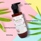 Nyassa Silkening Divine Lotus Shower Gel With Organic Oil And Rosehip Oil | Grocsy
