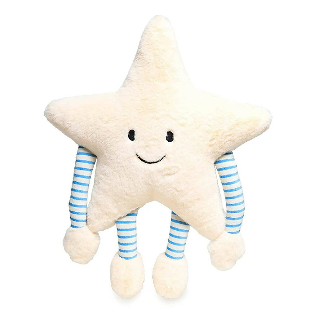 Webby Plush Star Soft Pillow with Arm & Leg Stuffed Toy | Grocsy