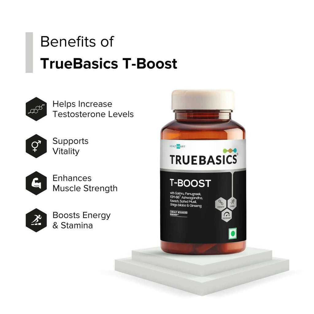 TrueBasics T-Boost Tablets for Men | Grocsy