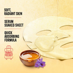 Nykaa Saffron & Honey Sheet Mask | Grocsy