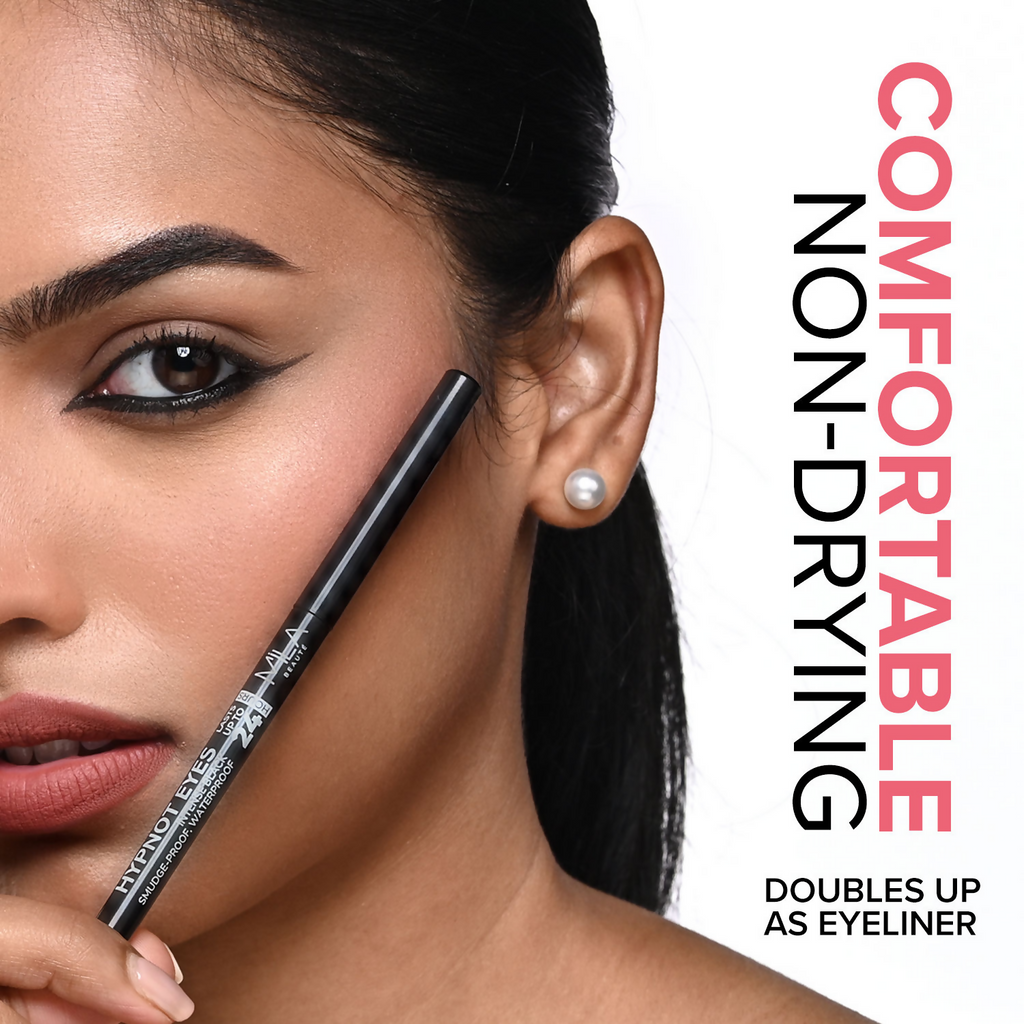 Mila Beaute Hypnoteyes Waterproof & Smudge-Proof 24Hrs Kajal | Grocsy