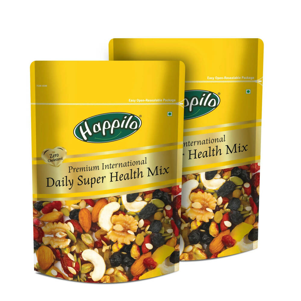 Happilo 100% Premium Daily Super Health Mix Snack | Grocsy