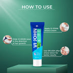 VI-JOHN Dermatologically Tested Vitamin-E enriched Anti Bacterial Mint & Marine Shaving Cream | Grocsy