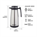 Dubblin Amaze Stainless Steel Kettle | Grocsy