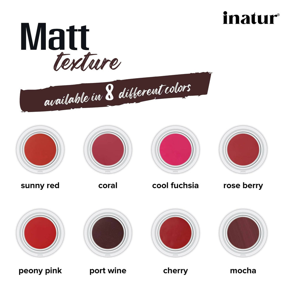 Inatur Lip and Cheek Tint Port Wine | Grocsy