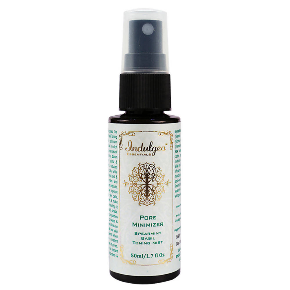 Indulgeo Essentials Pore Minimizer Spearmint Basil Toning Mist | Grocsy