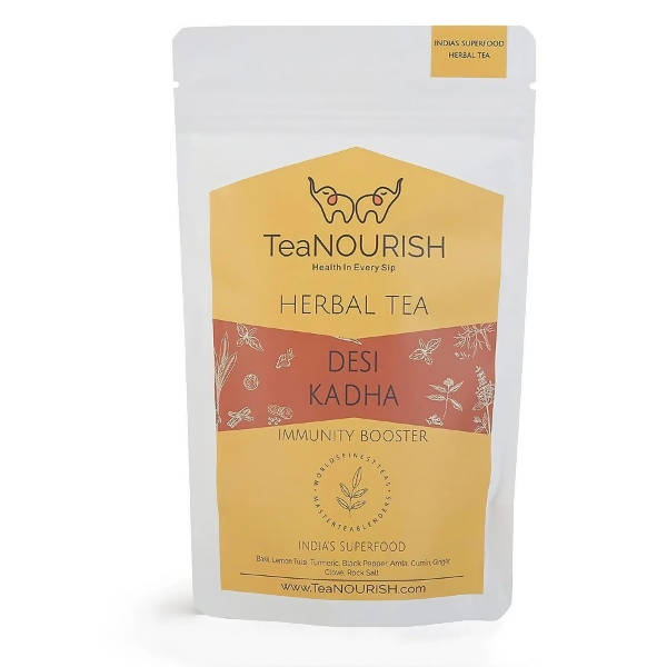 TeaNourish Desi Kadha Herbal Tea | Grocsy