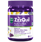 Vicks ZzzQuil Natura Melatonin Sleep Gummies | Grocsy