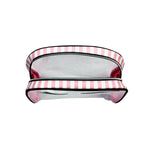 Colorbar Pouch Lips & Lashes Bag In Bag (Set Of Three) - White + Blush Pink | Grocsy