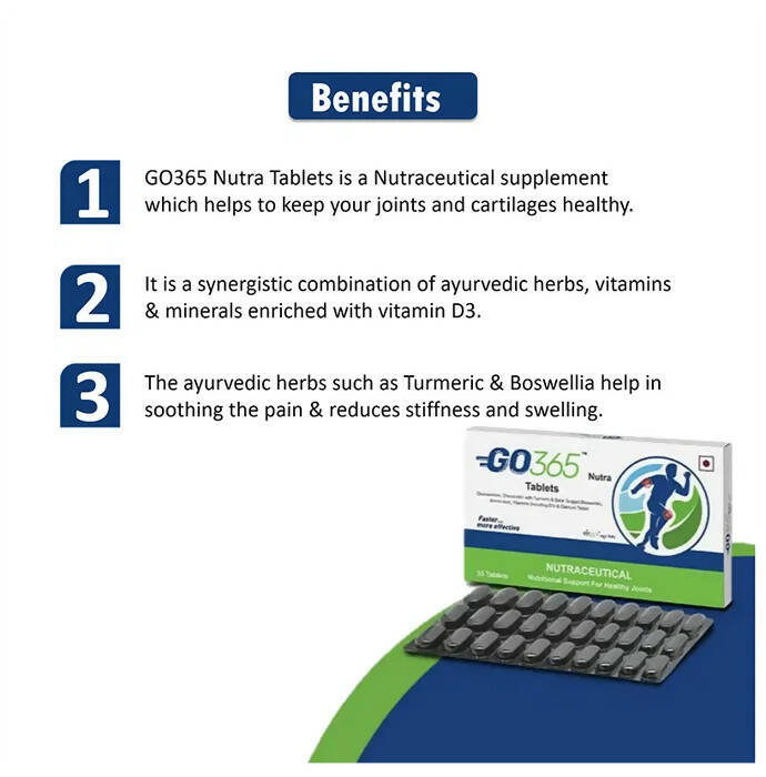 Charak Pharma Go 365 Nutra Tablets | Grocsy