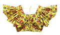 Vamika Yellow Mate Digital Print Blouse | Grocsy