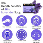 Soulflower Lavender Handmade Soap with Real Lavender | Grocsy