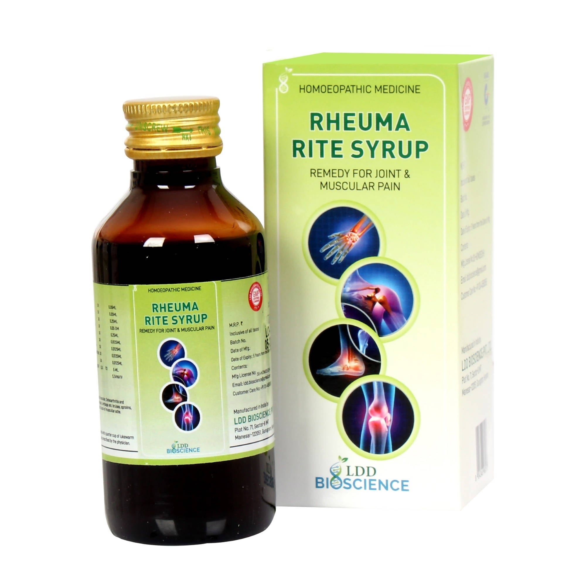 LDD Bioscience Homeopathy Rheuma Rite Syrup | Grocsy