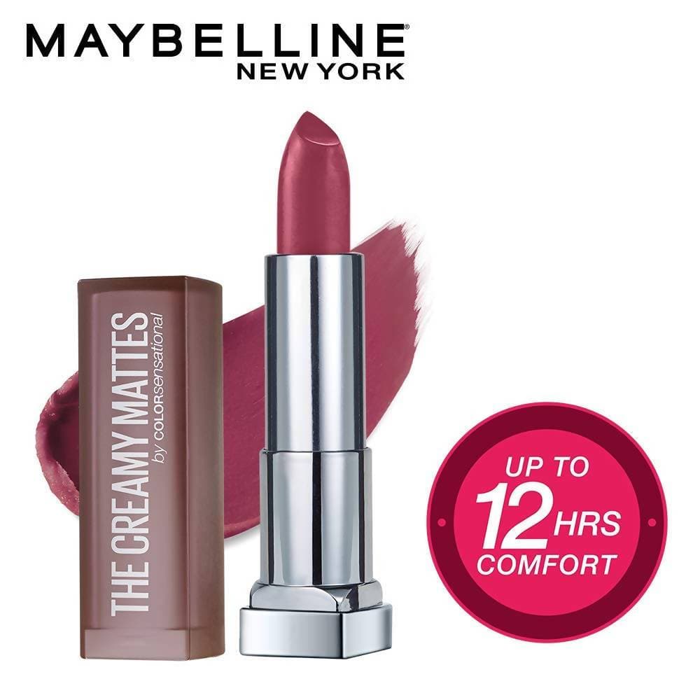 Maybelline New York Color Sensational Creamy Matte Lipstick / 638 Madly Magenta | Grocsy