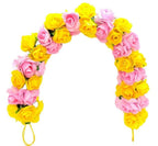 Multicolor Rose Gajra | Grocsy