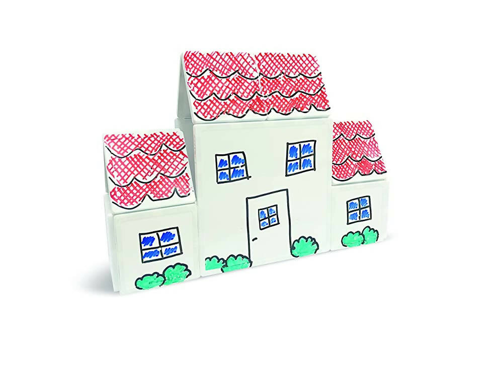 Kipa MagPlay Doodle Magnetic Tiles 16 Pieces for Kids | Grocsy
