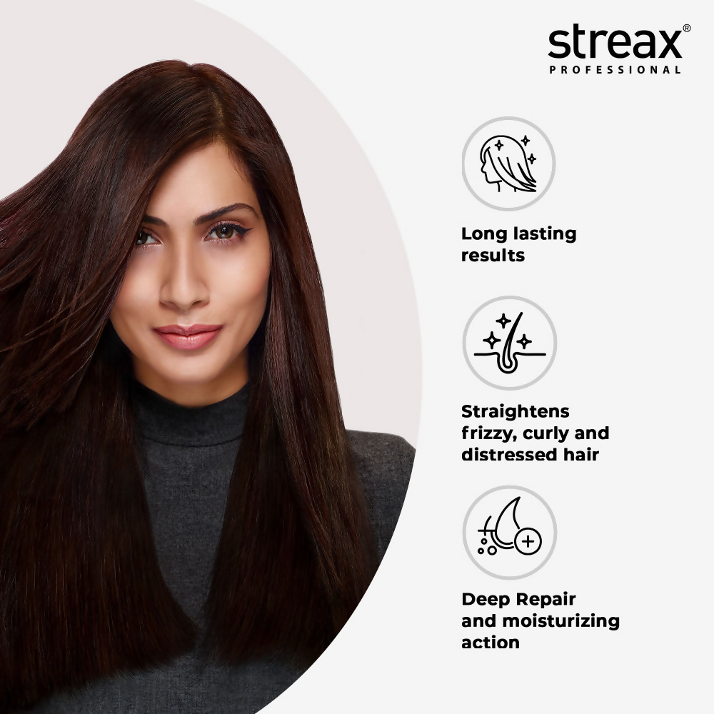 Streax Professional Canvoline hair straightening cream | Grocsy