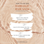 Hair Logic Reparative Mask For Damaged Hair Ideal for Men & Women | Grocsy