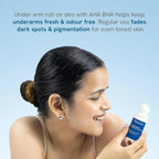 BeBodywise 4% AHA BHA Underarm Roll On For Reduce Pigmentation - Flora Fragrance | Grocsy