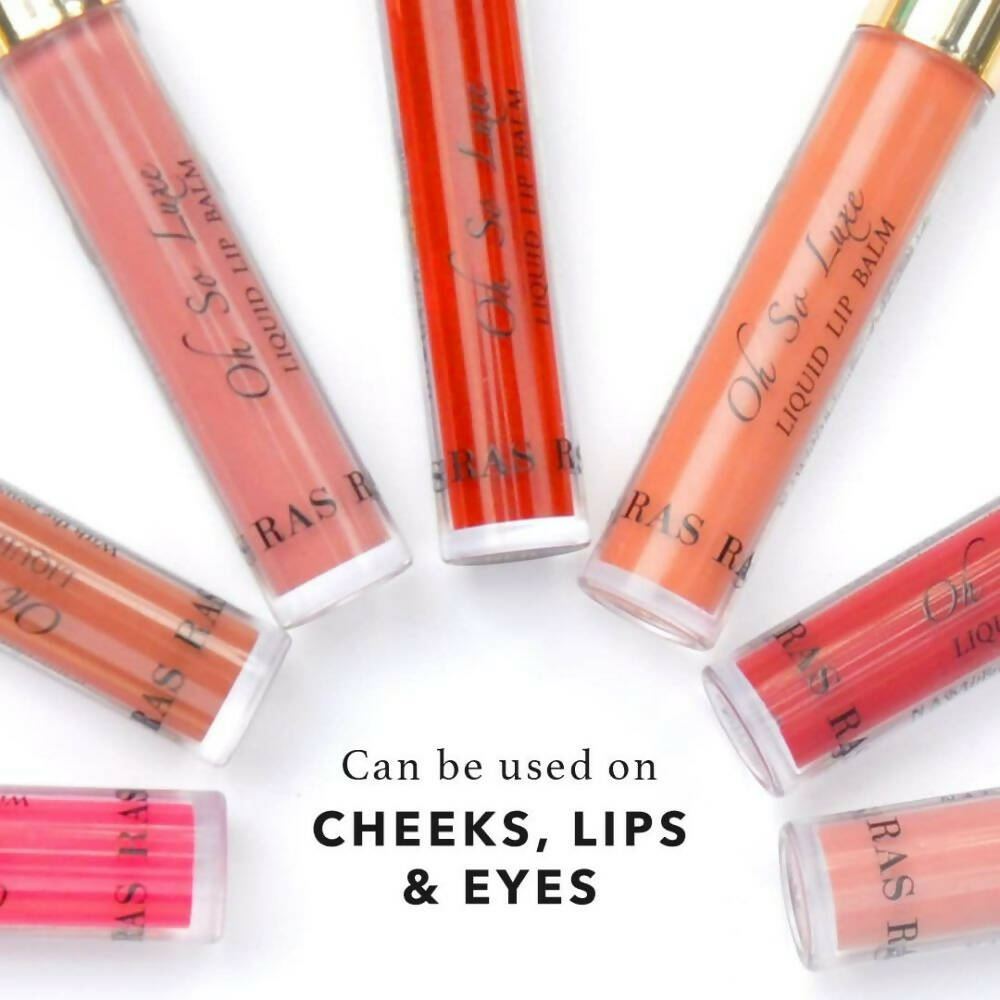 Ras Luxury Oils Oh-So-Luxe Liquid Lip Balm Nude Brown | Grocsy