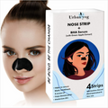 Urban Yog Nose Strip for Blackheads & Whiteheads Removal (4 Strips) + BHA Serum | Grocsy