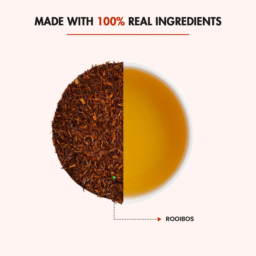 Tea Treasure Pure Loose Leaf Rooibos Tea | Grocsy
