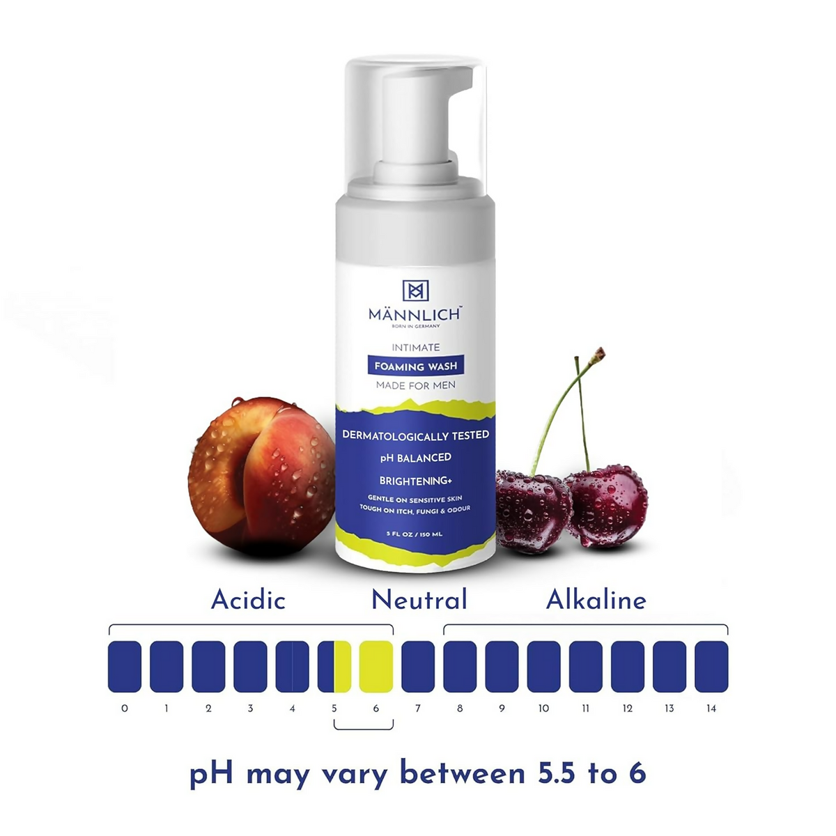 Mannlich Intimate Foaming Wash For Men | Grocsy
