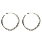 Mominos Fashion Kamal Johar Oxidised Silver Floral Pressing Style Anklets | Grocsy