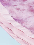 House of Panchhi Lavender Organza Floral Printed Lehenga choli & Dupatta | Grocsy