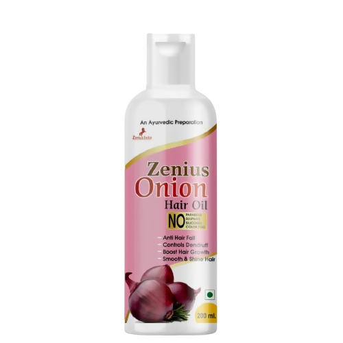 Zenius Onion Hair Oil for Hair Fall and Hair Growth | Grocsy