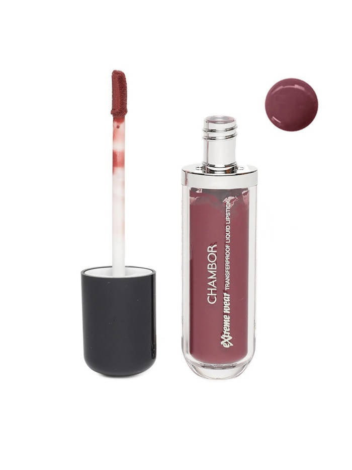 Chambor Extreme Wear Transferproof Liquid Lipstick - Coffee Date | Grocsy