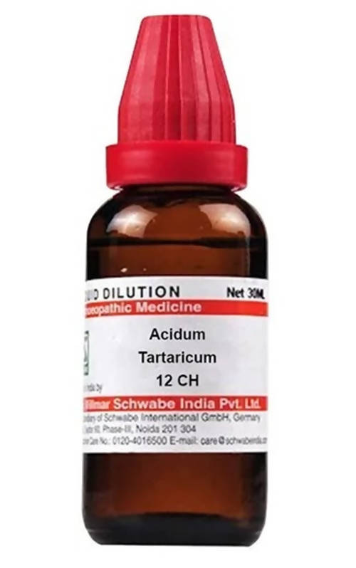 Dr. Willmar Schwabe India Acidum Tartaricum Dilution | Grocsy