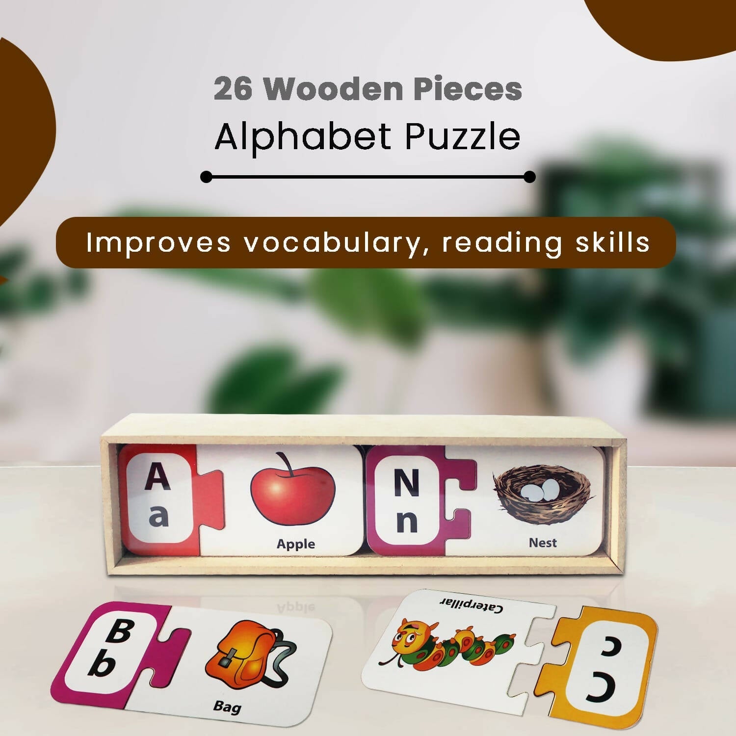 Matoyi Alphabet Puzzle For Kids | Grocsy