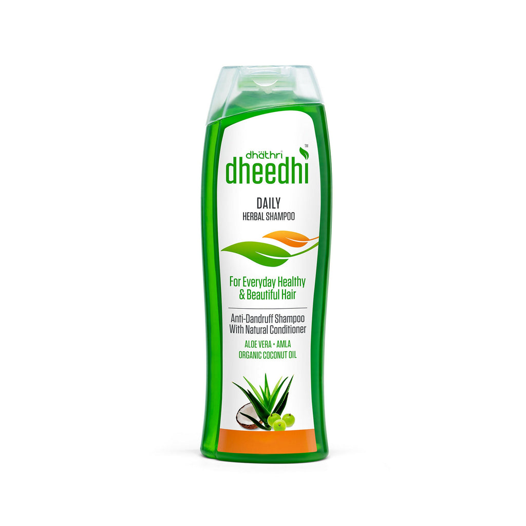 Dhathri Dheedhi Daily Herbal Shampoo To Reduce Dandruff & Promote Hair Growth | Grocsy