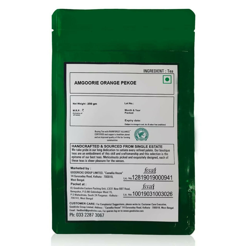 Goodricke Amgoorie Orange Pekoe - Assam Black Tea | Grocsy