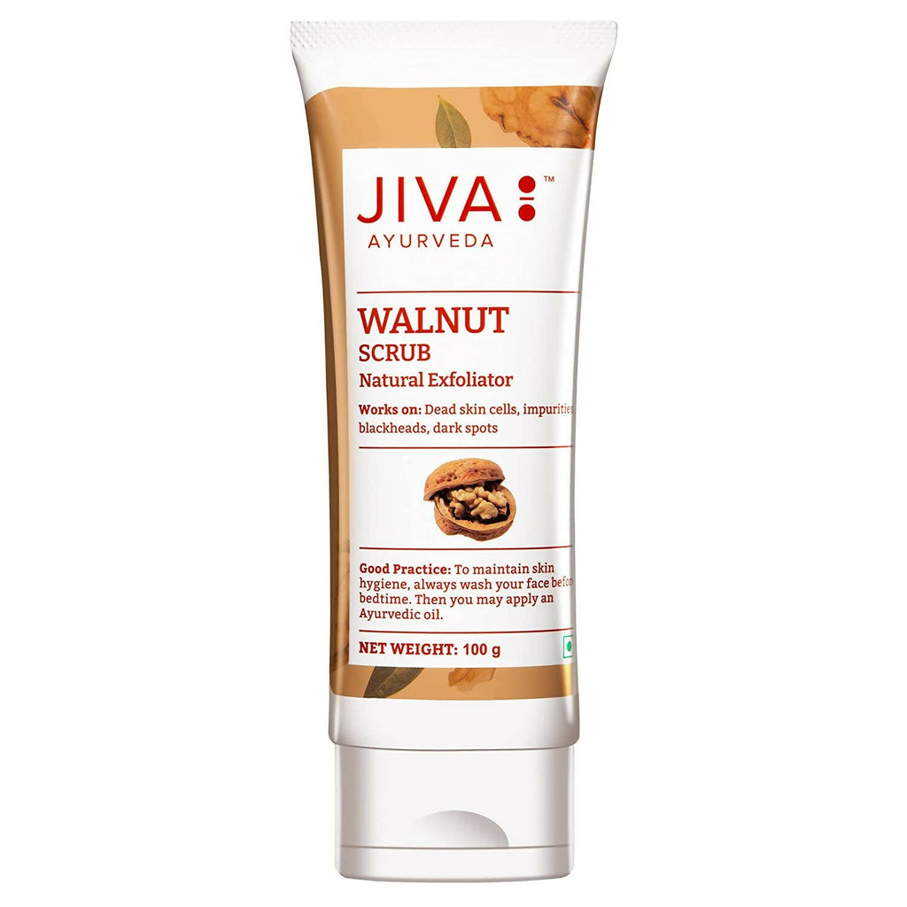Jiva Ayurveda Walnut Scrub | Grocsy