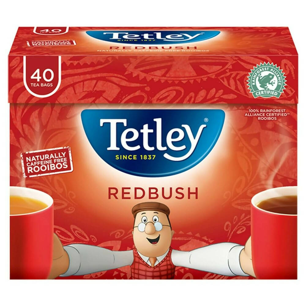 Tetley Redbush Pure Great Test Tea Bags | Grocsy