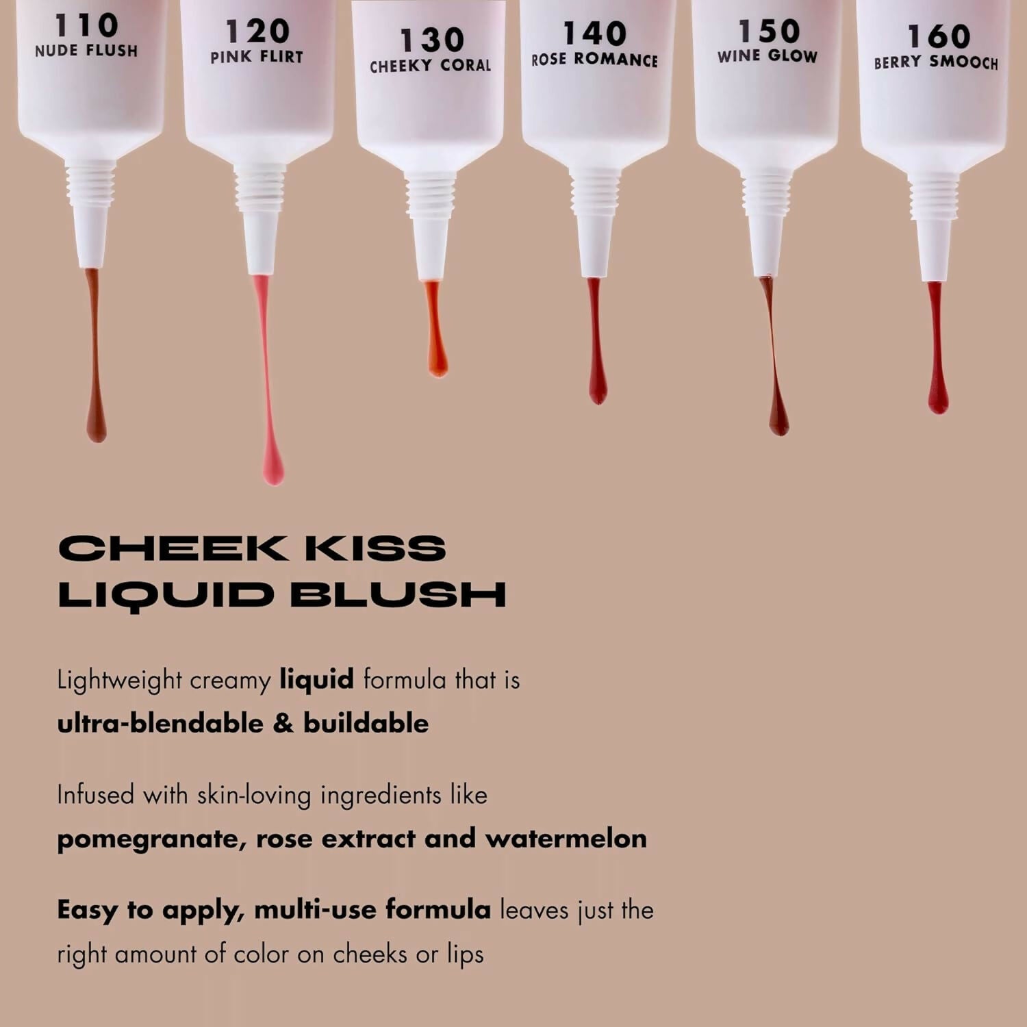 Milani Cheek Kiss Liquid Blush - Pink Flirt | Grocsy