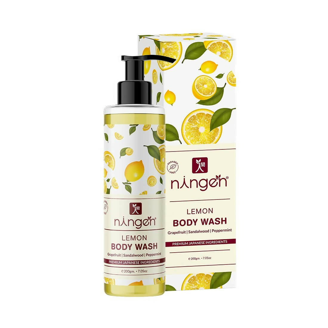 Ningen Lemon Body Wash Gel | Grocsy