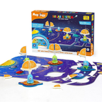 Imagimake Mapology Solar System Puzzle - Learning Aid And Educational Toy - For Kids Age 4 And Above (Solar System) | Grocsy